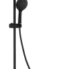 MTK Colonne de douche thermostatique noire XL Deluxe 400