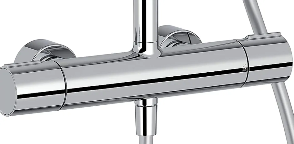 Jacob Delafon Colonne de douche thermostatique Brigitte* Colonne De Douche Thermostatique