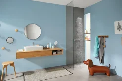 Hansgrohe Colonne de douche thermostatique chromé Croma E* Colonne De Douche Thermostatique