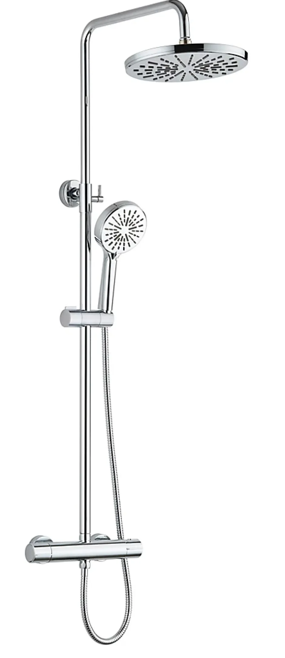 Edouard Rousseau Colonne de douche thermostatique chrome, Stats