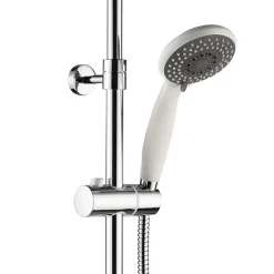 Essebagno Colonne de douche thermostatique chrome et blanc Color