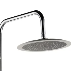 Essebagno Colonne de douche thermostatique chrome et blanc Color