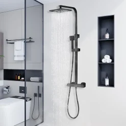 Teeno Colonne de douche thermostatique avec pomme de douche* Robinet De Douche