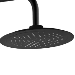 Essebagno Colonne de douche thermostatique noire mate Essegoia