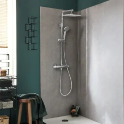 Jacob Delafon Colonne de douche thermostatique Colette 4 jets, Chrome* Colonne De Douche Thermostatique