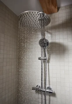 Cooke & Lewis Colonne de douche thermostatique GoodHome Weddell