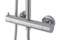 Cooke & Lewis Colonne de douche thermostatique GoodHome Weddell