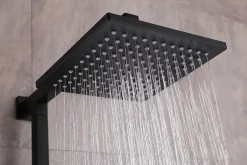 Bernstein Colonne de douche thermostatique murale laiton sans tête de douche - Noir mat - 110x15cm - SEDAL 8921B Sans tête (de douche)