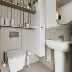 GoodHome Colonne de lavabo Cavally/Teesta