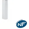 Sanindusa Colonne de lavabo céramique traditionnelle NF Easy blanc* Lavabo
