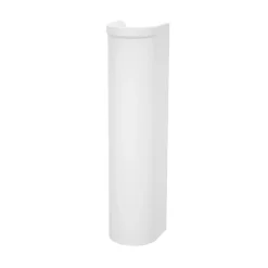 GoodHome Colonne de lavabo en céramique blanc brillant l.17,3 x H.67,9 x P.16,9 cm Tasi* Lavabo