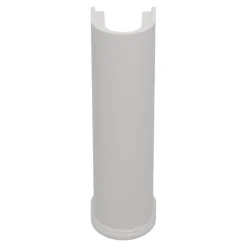 GoodHome Colonne de lavabo en céramique blanche blanche l.21 x H.70,3 x P.18,5 cm, Endell* Lavabo