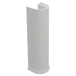 GoodHome Colonne de lavabo en céramique blanche blanche l.21 x H.70,3 x P.18,5 cm, Endell* Lavabo