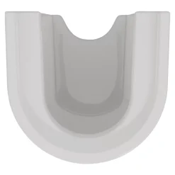 GoodHome Colonne de lavabo en céramique blanche blanche l.21 x H.70,3 x P.18,5 cm, Endell* Lavabo