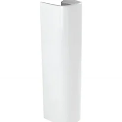 Sanindusa Colonne de lavabo série Look pour lavabo Look céramique traditionnelle blanc