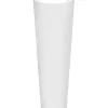 Colonne de lavabo Urmia en céramique coloris blanc H.67 cm