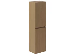 T-Bath Colonne de salle de bain KIVE 2 portes 150x40x31,6 cm chêne