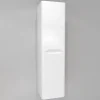 Sanitaire Colonne de salle de bain LUNA 135cm Blanc Brillant