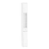 Sobuy Colonne de Salle de Bain Étroite Hydrofuge avec Étagères et Tiroirs Réglables - Armoire Gain de Place Blanche* Colonne De Salle De Bains