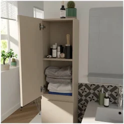 Mob-In Colonne de salle de bain SORRENTO à suspendre 140cm
