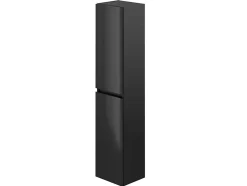 T-Bath Colonne de salle de bain NELI 2 portes 140x30x27 cm gris anthracite* Colonne De Salle De Bains|Meuble De Salle De Bains Faible Profondeur