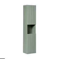 Otitec Colonne de salle de bain - 30 x 140 cm - 2 portes - ROSEAU