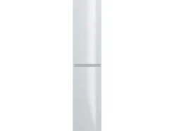 T-Bath Colonne de salle de bain NELI 2 portes 140x30x27 cm blanc* Meuble De Salle De Bains Faible Profondeur