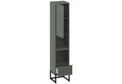 T-Bath Colonne de salle de bain SPA 1 porte 1 tiroir 180x35x35 cm vert