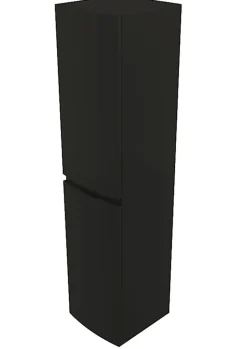 Colonne de salle de bain graphite mat Vague 40 cm