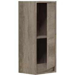 Vs Venta-Stock Colonne de salle de bain Devin 1 porte, couleur Nordik