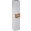 Decotec Colonne de salle de bains à suspendre ouverture droite Archi blanc mat H. 160 x L. 35 cm