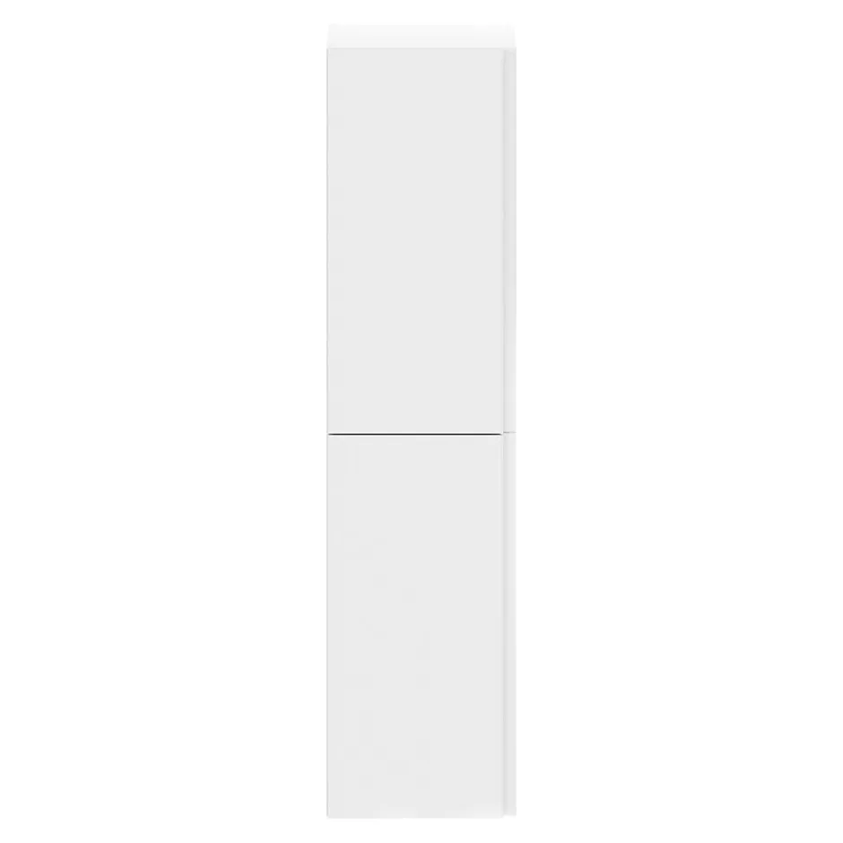 GoodHome Colonne de salle de bains blanc mat 2 portes l.40 x H.160 x P.36 cm Levanna