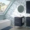 Geberit Colonne de salle de bains H.65 cm bleu Selva* Colonne De Salle De Bains