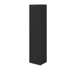 GoodHome Colonne de salle de bains l.35 x H.150 x P.30 cm noir mat Kentia