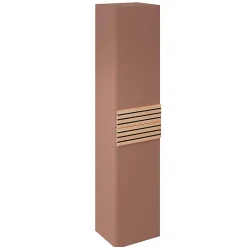 Decotec Colonne de salle de bains à suspendre ouverture droite Archi terracotta mat H. 160 x L. 35 cm* Colonne De Salle De Bains
