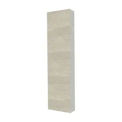 Colonne de salle de bains faible profondeur effet chêne clair l.45 x H.170 x P.19 cm, Calao* Colonne De Salle De Bains|Meuble De Salle De Bains Faible Profondeur