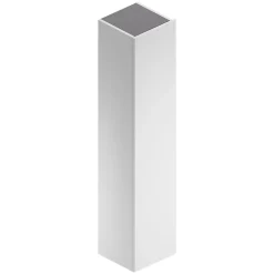 Colonne de salle de bains suspendue en mélaminé blanc mat l.35 x l.32 x H.160 cm, Alba