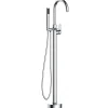 Essebagno Colonne de sol mécanique chromée pour baignoire ilot Charme