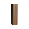 Otitec Colonne haute - 35 x 140 cm - 1 porte - Chêne Wotan - WOTANIA* Armoire De Salle De Bains
