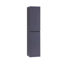 Top Bath COLONNE salle de bain Armoire de rangement APOLLO LAQUE GRIS GRIS KIT