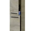 Pegane Colonne salle de bain Suspendue avec 2 Portes coloris Alaska chêne à nœuds - Hauteur 150 x Longueur 30 x Profondeur 25 cm* Colonne De Salle De Bains