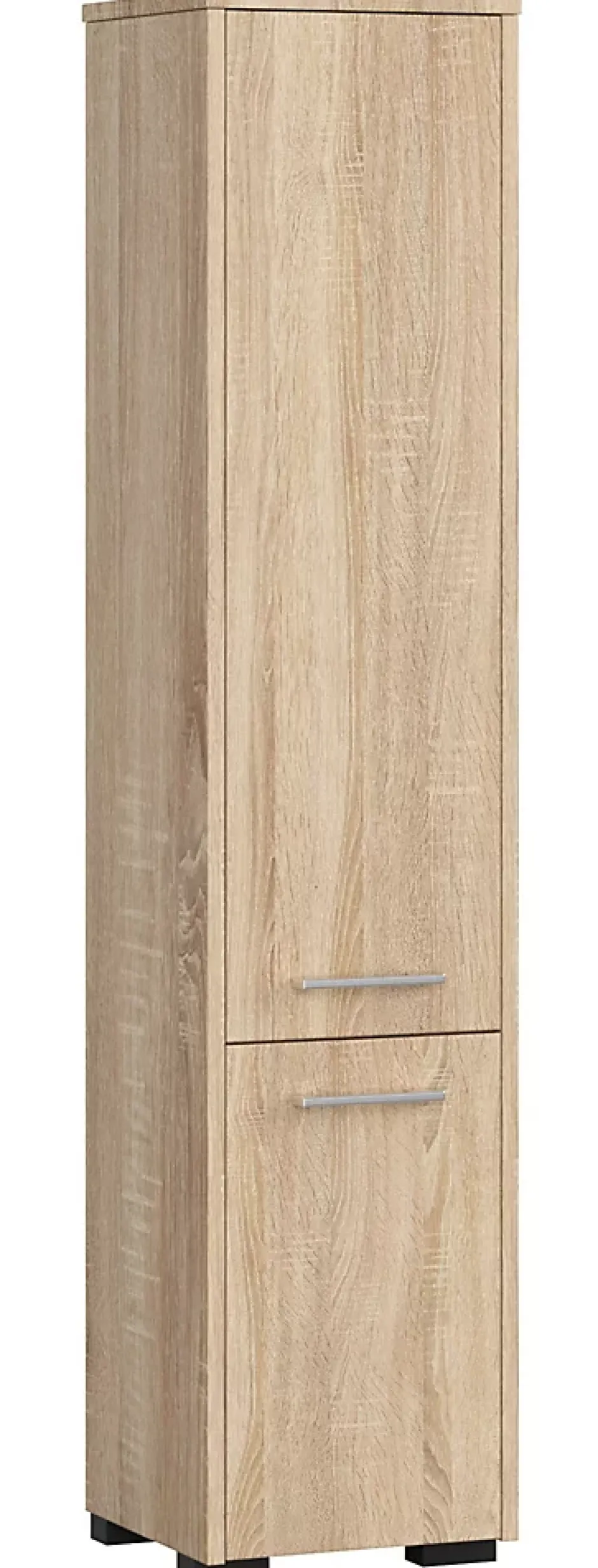 Akord Furniture Factory Colonne salle de bains AKORD FIN Chêne Sonoma 30 cm 2 portes façade Chêne Sonoma 5 étagères 30x30x140 cm