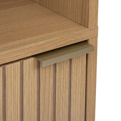 5Five Colonne Tasso 1 porte effet bois naturel - Beige-* Colonne De Salle De Bains