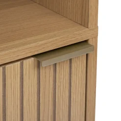 5Five Colonne Tasso 1 porte effet bois naturel - Beige-* Colonne De Salle De Bains