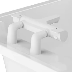 GoodHome Colonnette blanc mat vendue par 2