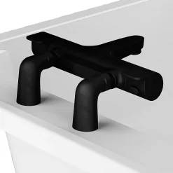 GoodHome Colonnette mâle - mâle coloris noir vendue par 2