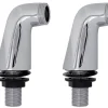Edouard Rousseau Colonnette pour mitigeur bain/douche sur baignoire, chrome,* Accessoire De Robinet
