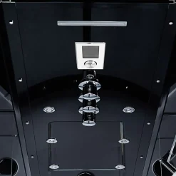 Archipel Combi Balneo douche Hammam CBH BLACK 179x97 - GAUCHE* Baignoire Balnéo