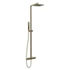 Cuisibane Combiné de douche et douchette SQUARE - Doré