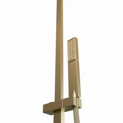 Cuisibane Combiné de douche et douchette SQUARE - Doré
